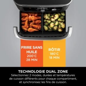 Friteuse sans huile Airfryer 10,4 L Foodi Flex AF500EU NINJA
