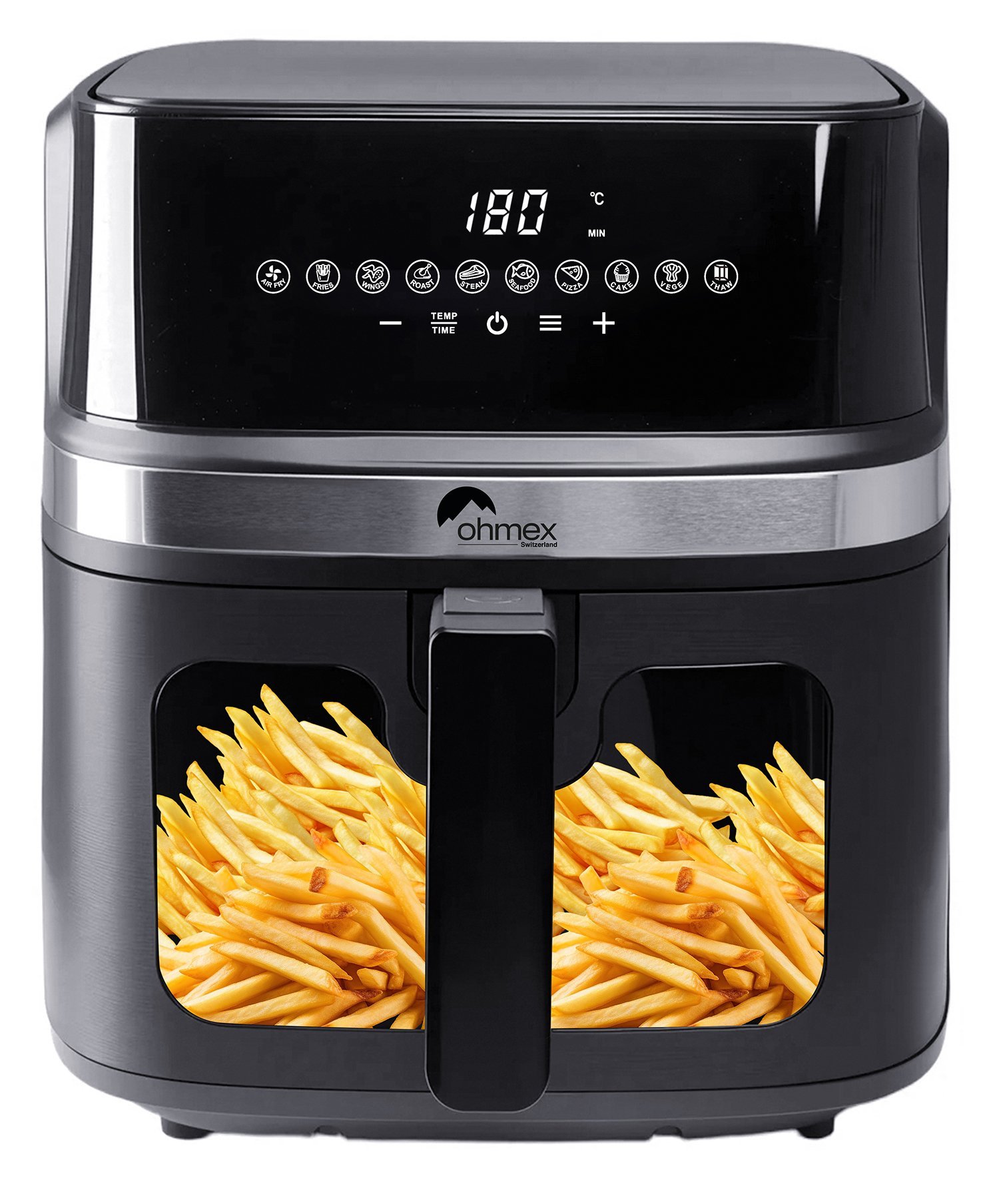 Friteuse sans huile Airfryer 8L OHM-FRY-8025EU OHMEX