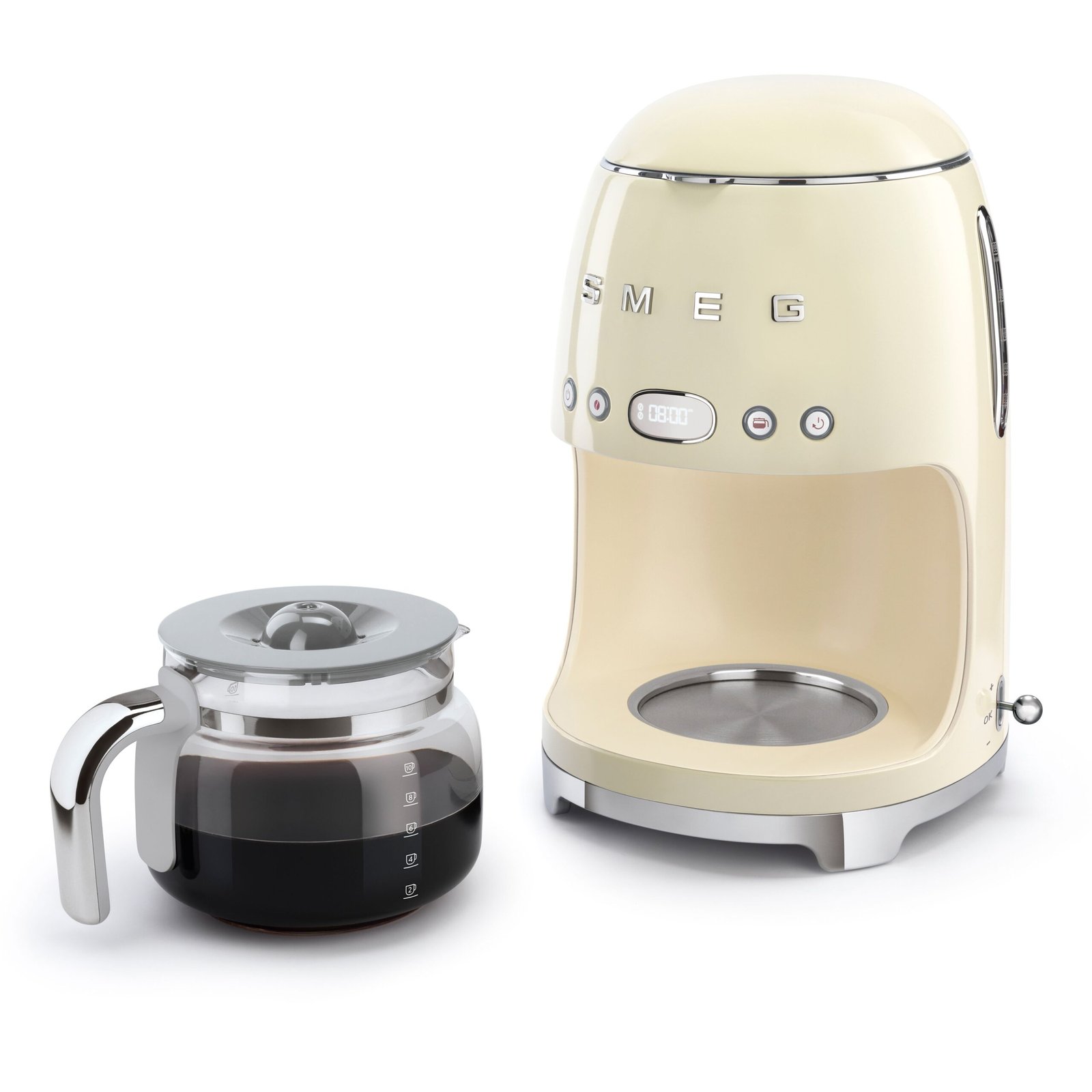 Cafetière filtre DCF02CREU Crème SMEG – Image 5
