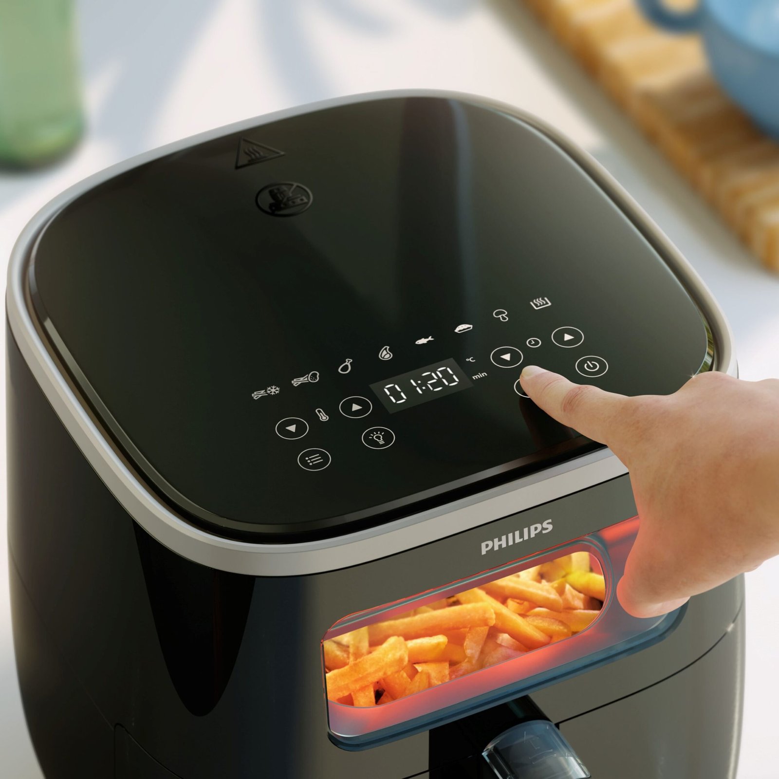 Friteuse sans huile HD9257/80 Airfryer 5.6L Noir Série 3000 PHILIPS PHILIPS – Image 6